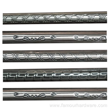 All kinds of curtain rod carving rod wholesale